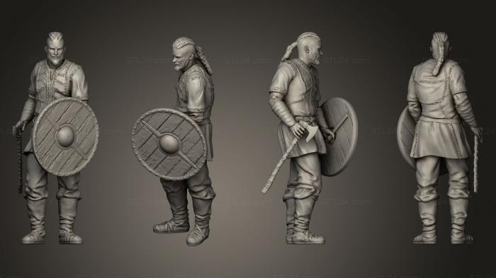 Statues of famous people (Ragnar, STKC_0224) 3D models for cnc